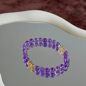Amethyst & Citrine Bracelet